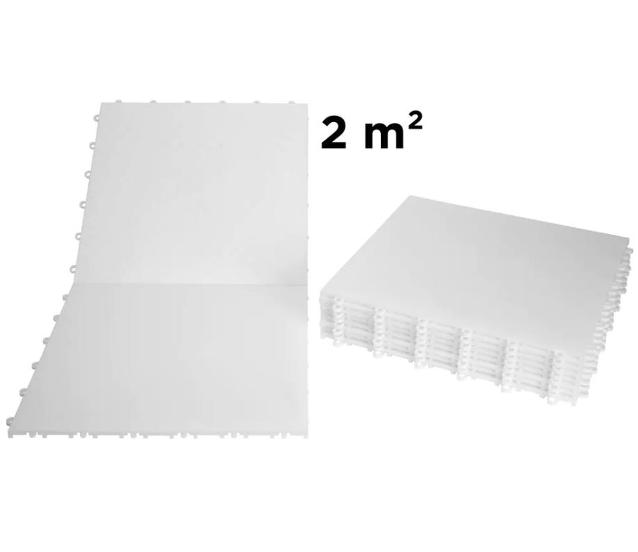 Tábuas de piso em gelo sintético