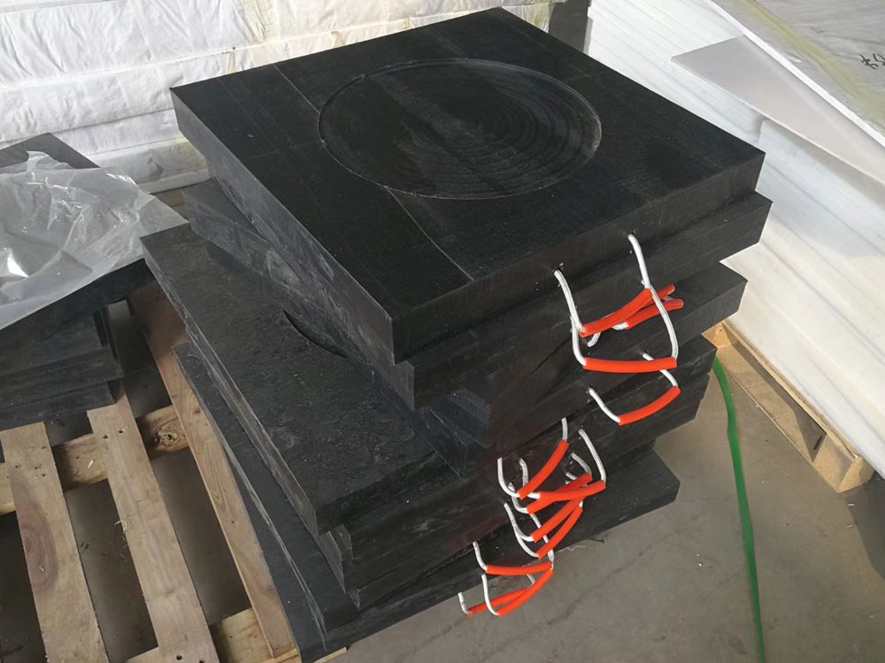 Almofadas de apoio para pés de grua