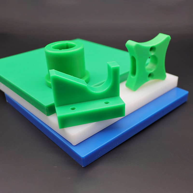 Peça maquinada em UHMWPE