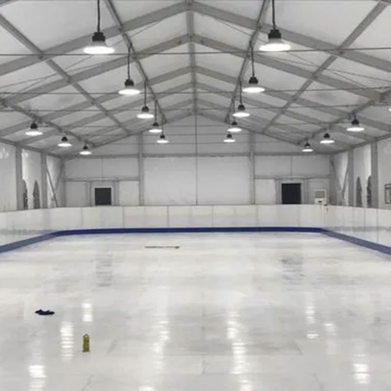 Painel de piso de gelo sintético