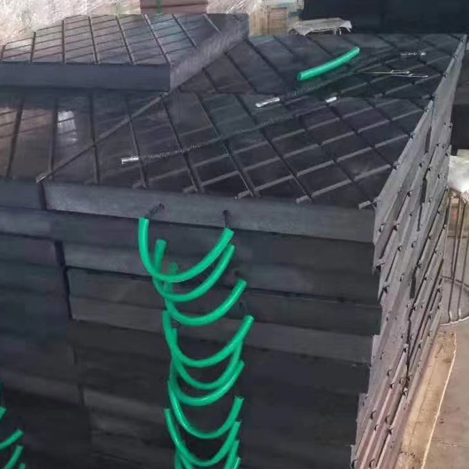 Almofadas estabilizadoras para grua móvel