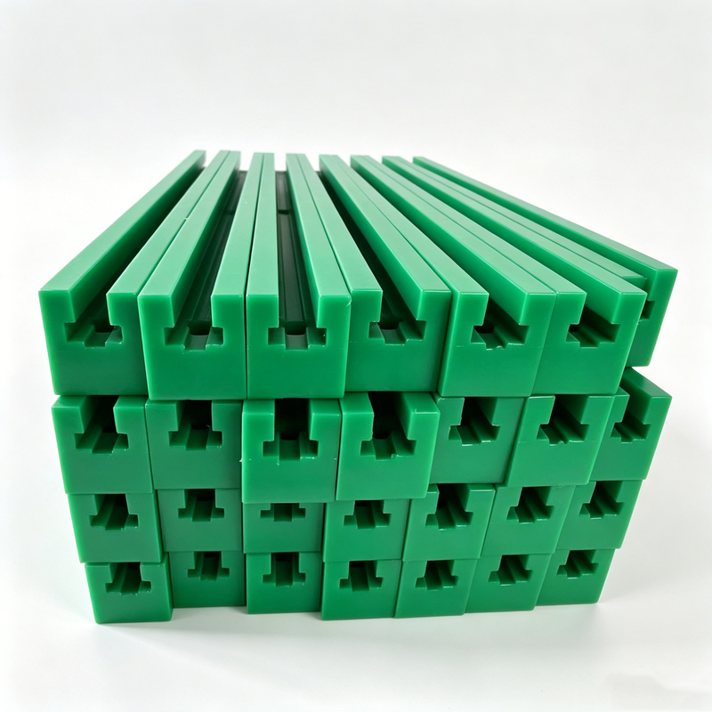 Guias de Corrente de Rodas Plásticas