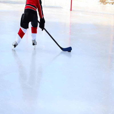 Placa de pista de hóquei em PEAD