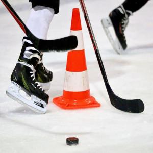 Tapete de tiro para hóquei no gelo