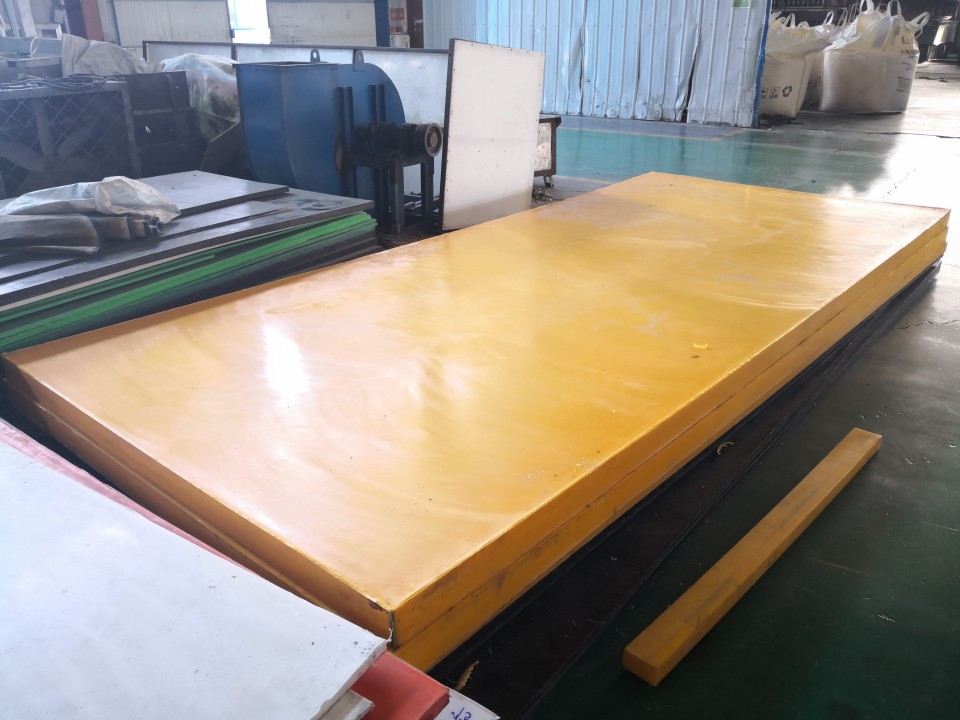 Folha UHMWPE amarela Yellow UHMWPE Sheet