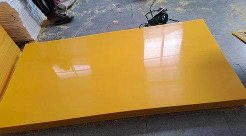 Folha UHMWPE amarela Yellow UHMWPE Sheet